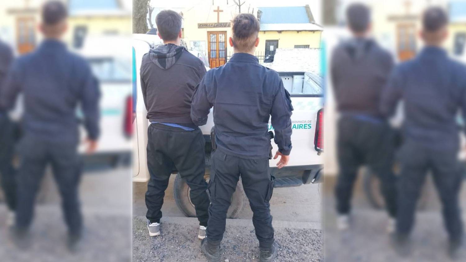 Le disparó a un auto con una escopeta y fue detenido