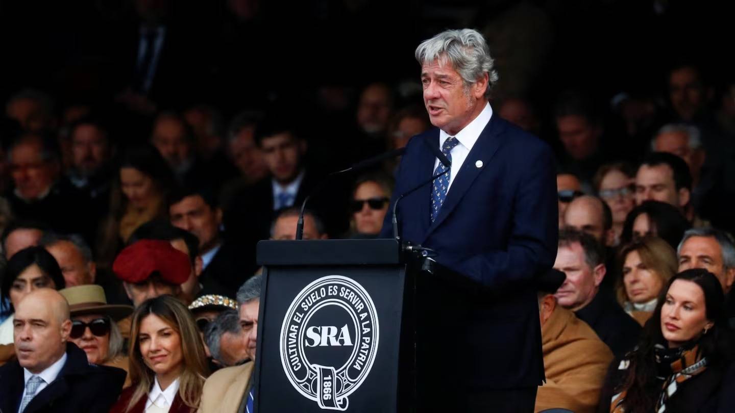 Nicolás Pino fue reelecto y será presidente de la Sociedad Rural por los próximos dos años