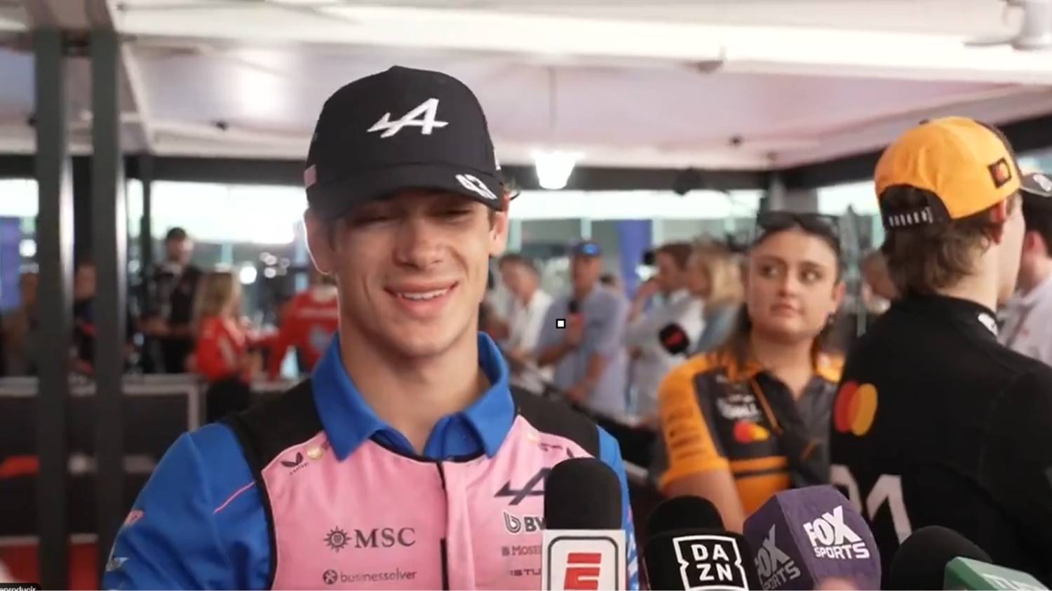 Colapinto, feliz tras el 9° puesto: "Creo que es mi mejor clasificación en F1, no teníamos auto para estar ahí"