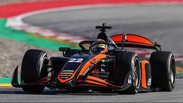 Fórmula 2: Varrone tuvo que abandonar tras ser chocado en la primera vuelta de la carrera sprint del GP de España