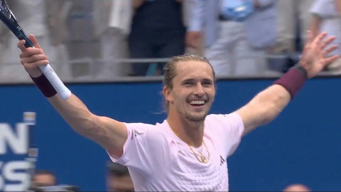 US Open: la consagración de Zverev y el curioso momento en la definición