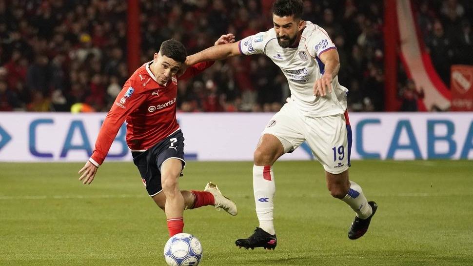 Clásico empate: Independiente y San Lorenzo repartieron puntos en Avellaneda
