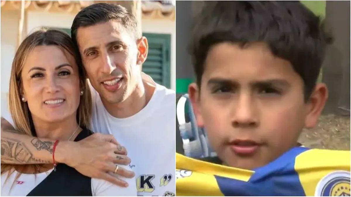 El gesto de Di María con el hijo del vendedor ambulante atacado y robado antes del clásico rosarino 
