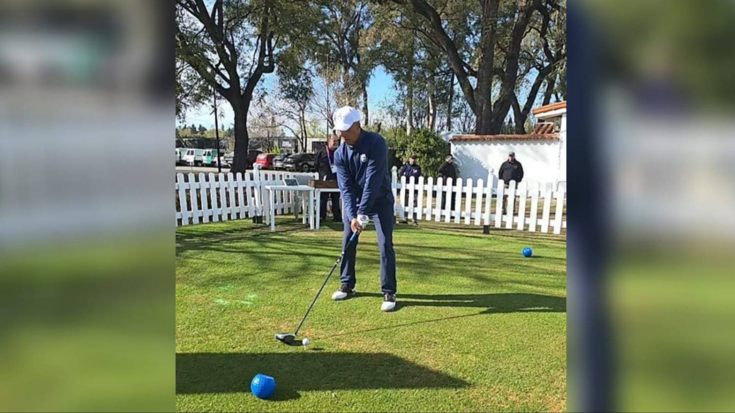 El bahiense "Tati" Carballo lidera el golf de los Juegos Suramericanos
