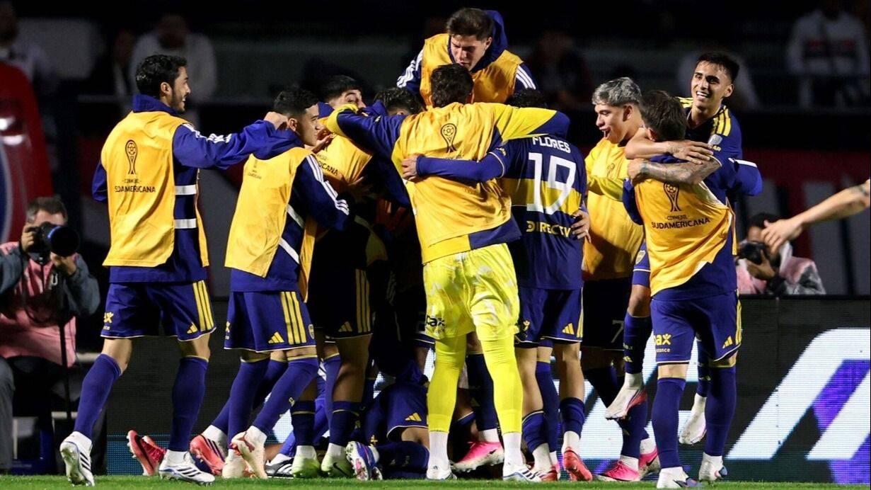 Boca resistió en Brasil, empató con San Pablo y se trajo la clasificación del Morumbí