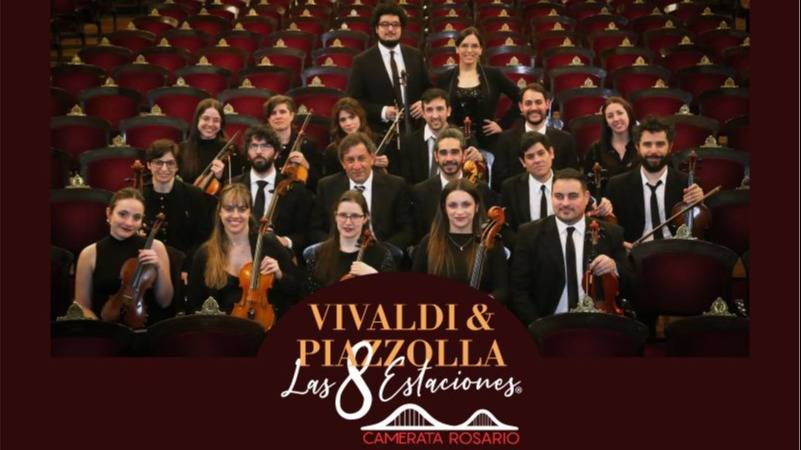 Vivaldi y Piazzolla se encuentran en Bahía: llega Camerata Rosario