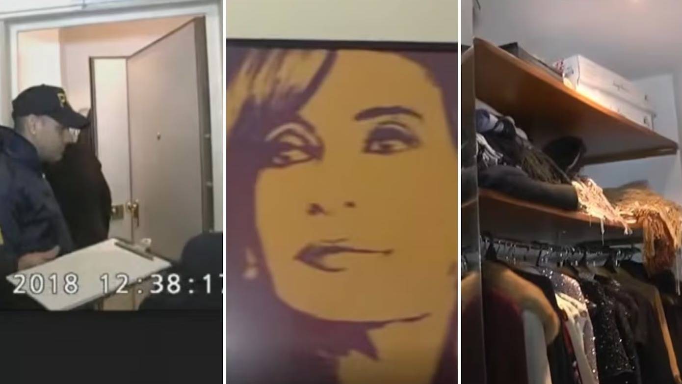 Causa Cuadernos: la Justicia mostró un video del allanamiento al departamento de CFK en Recoleta