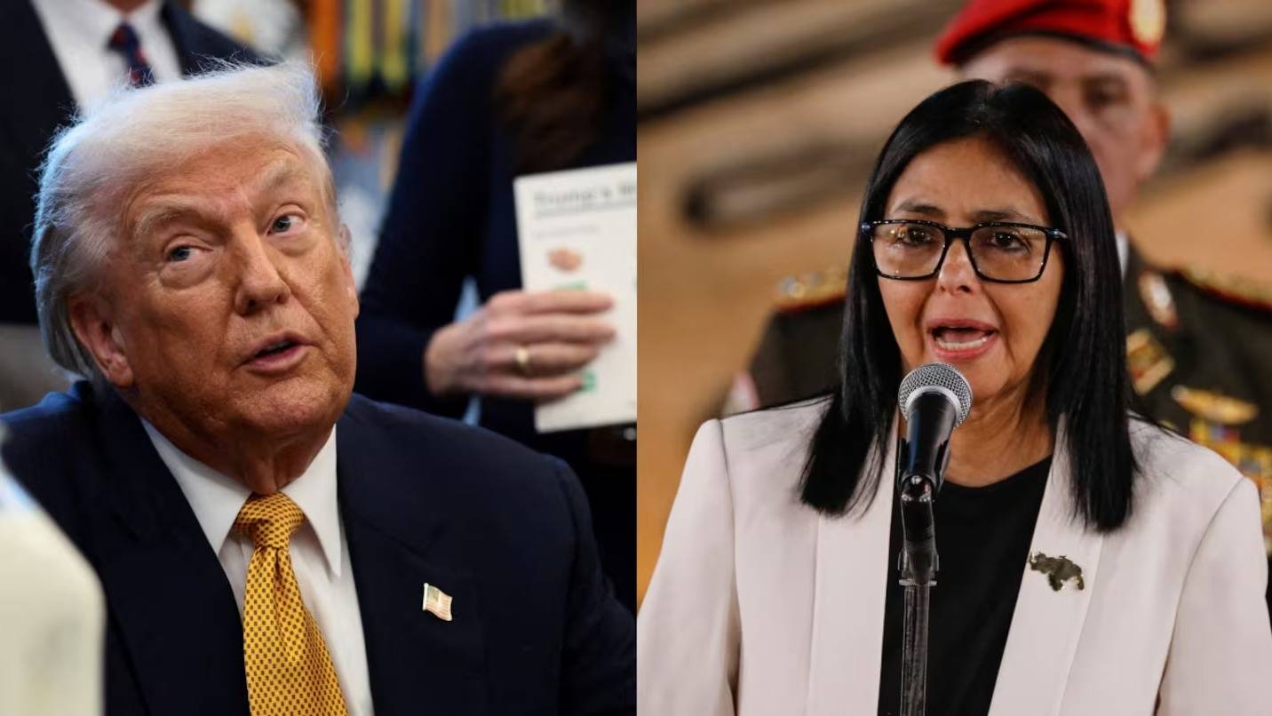 Donald Trump se reunirá con Delcy Rodríguez en Nueva York