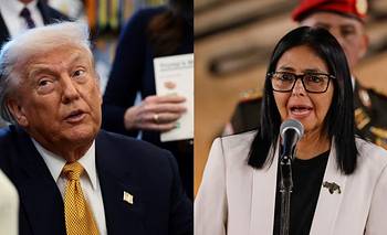 Donald Trump se reunirá con Delcy Rodríguez en Nueva York