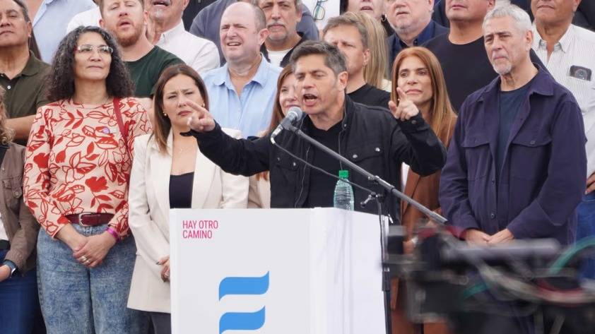 Kicillof: “Cuenten conmigo para que el año que viene haya una alternativa para terminar con este modelo”.