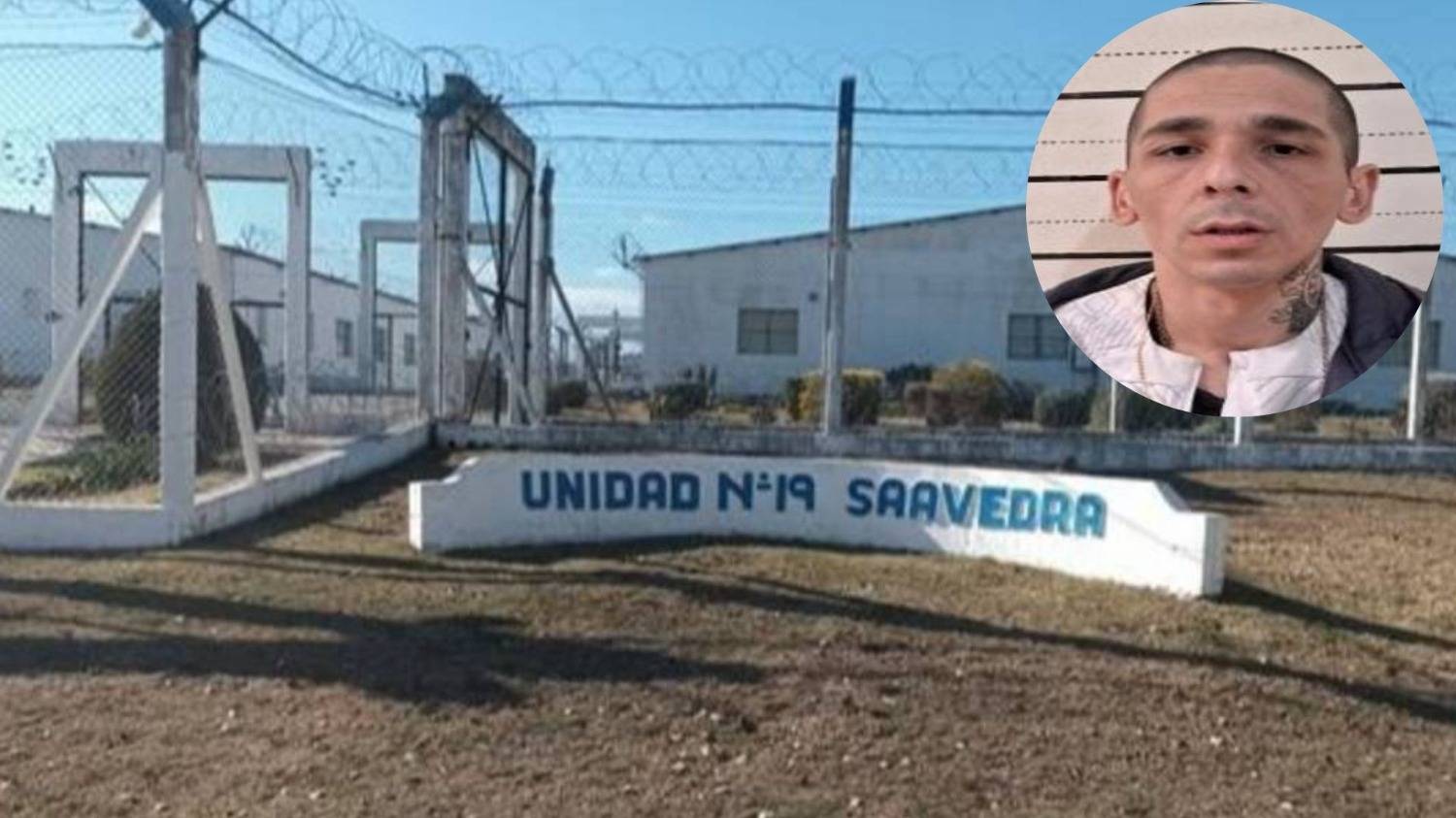Se escapó un preso de la cárcel de Saavedra