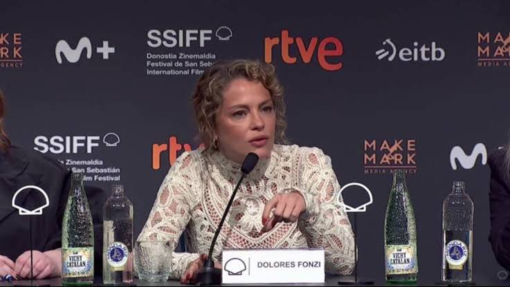 Dolores Fonzi criticó al gobierno de Milei en San Sebastián: “Gente desalmada gobernando”