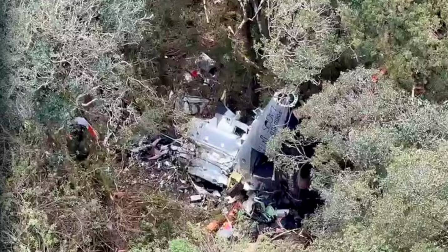 Encontraron los restos del helicóptero en el que viajaban un famoso cantante y un empresario en Brasil: no hubo sobrevivientes