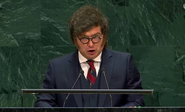 En la Asamblea General, Milei dijo que la ONU es una casta de parásitos y que ignoró la causa Malvinas