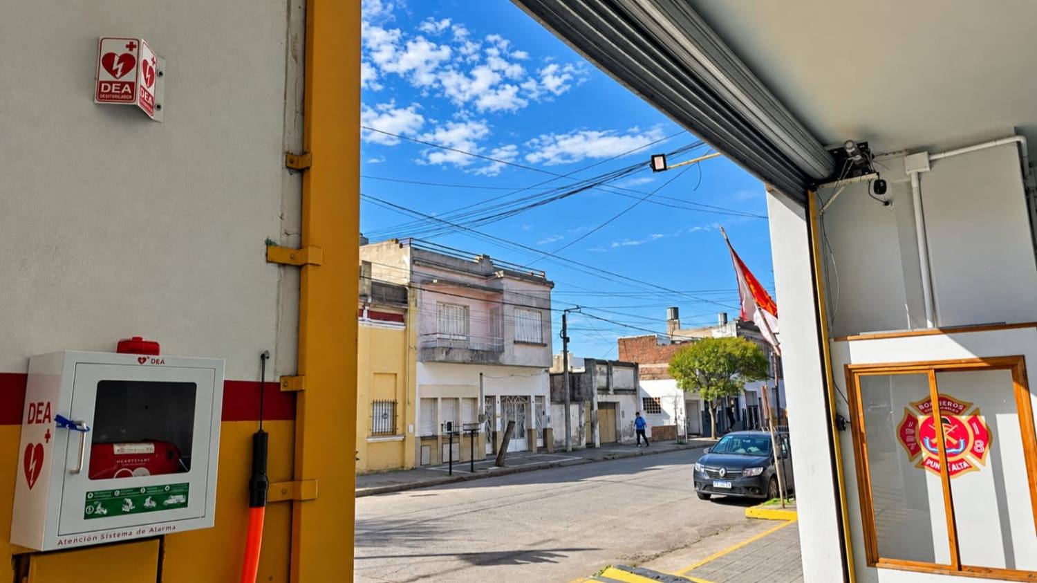 Bomberos Voluntarios de Punta Alta incorporó un desfibrilador externo automático