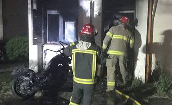 Punta Alta: se incendió una casa en el barrio Atepam