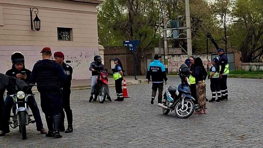 Dos detenidos durante un nuevo operativo motochorros