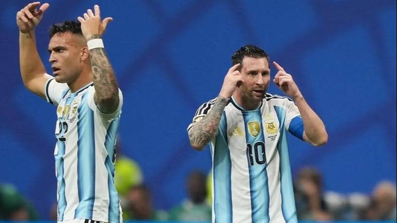 Lautaro Martínez sobre el retiro de Messi: “Queda el legado que dejó"