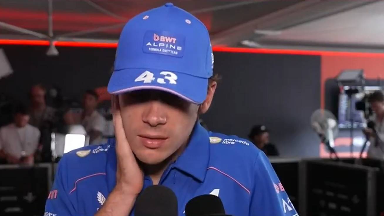 Colapinto, sin rodeos tras el accidente: "Perdón al equipo y a Pierre, fue un error grave y grande"
