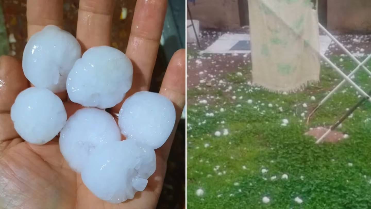 Granizo y alertas en la provincia Buenos Aires: cuáles son las zonas afectadas