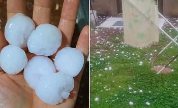 Granizo y alertas en la provincia Buenos Aires: cuáles son las zonas afectadas