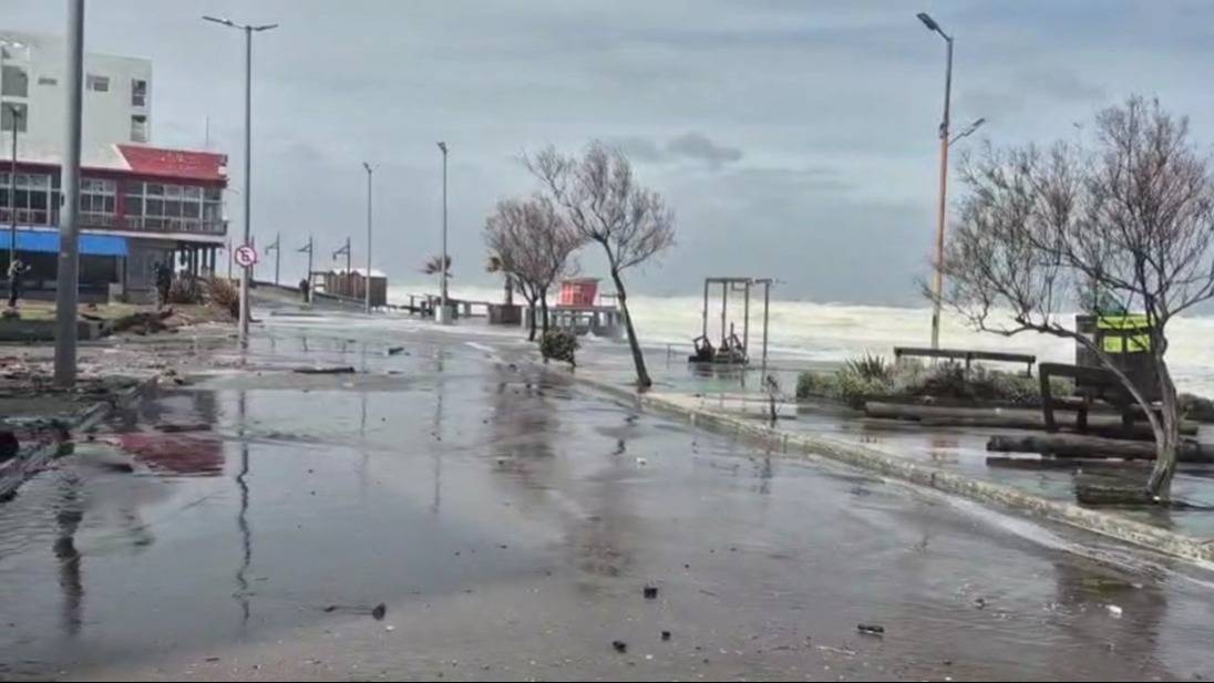 Temporales en Monte Hermoso: analizan que los frentistas paguen parte de las obras