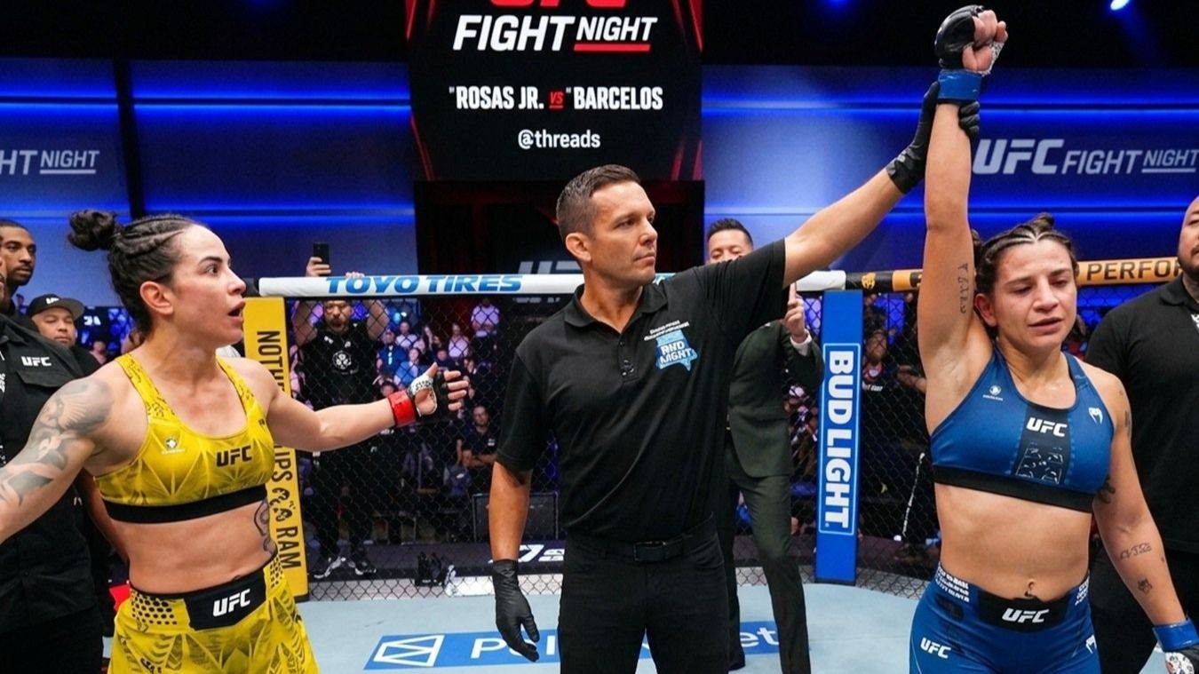 Ailín Pérez derrotó por decisión unánime a Norma Dumont y suma siete triunfos seguidos en UFC