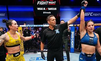 Ailín Pérez derrotó por decisión unánime a Norma Dumont y suma siete triunfos seguidos en UFC