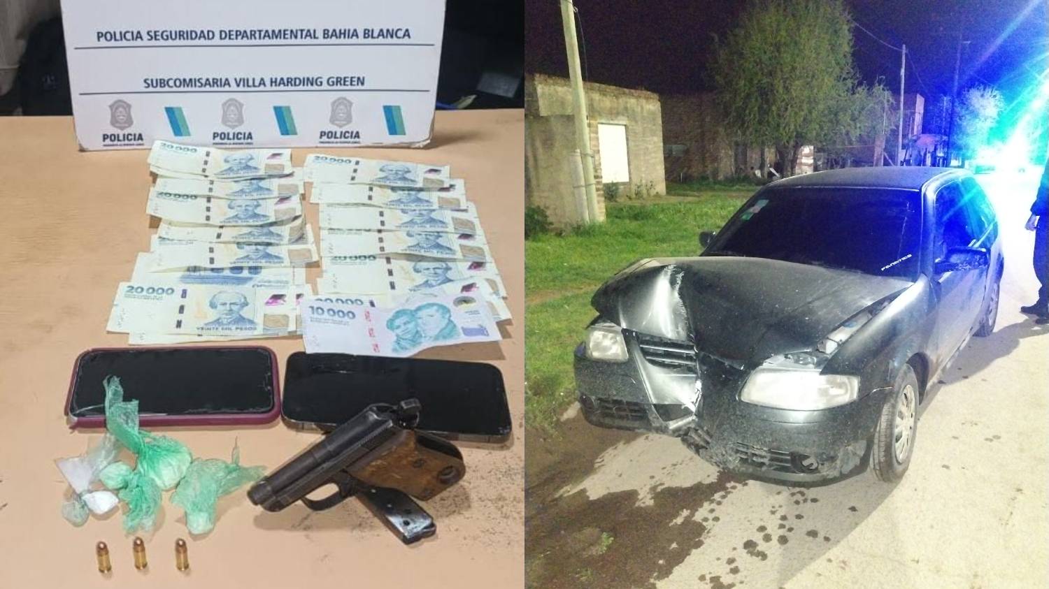 Chocó contra un poste, tenía un arma y cocaína: había atropellado y matado a una mujer en 2023