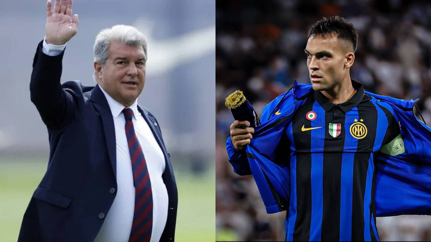 La debilidad del presidente del Barcelona: "Quería a Lautaro a cualquier precio", dijo Laporta