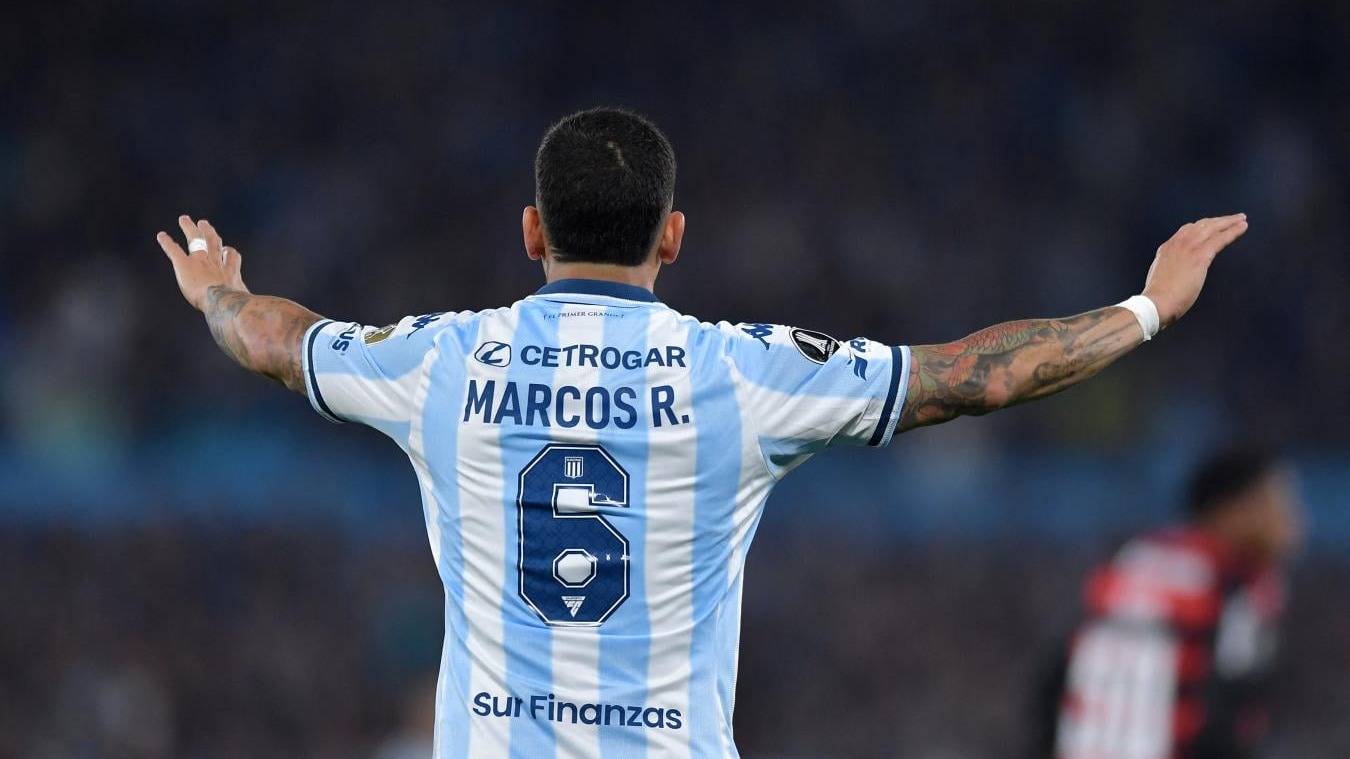 Marcos Rojo no se presentó en el entrenamiento de Racing
