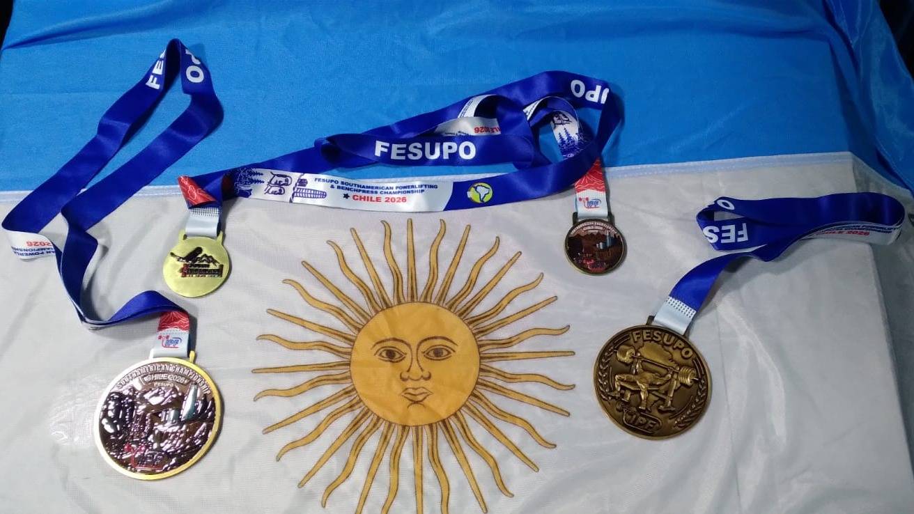 Pesistas bahienses se trajeron medallas del Sudamericano de Chile