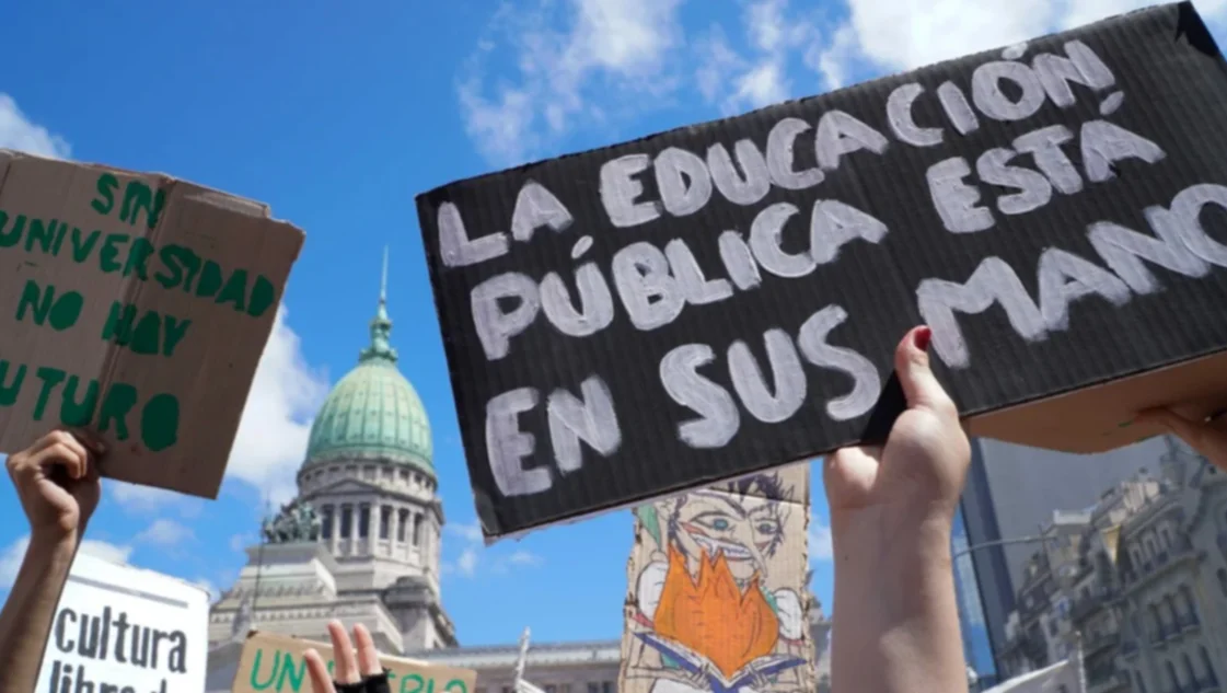 Las universidades nacionales realizan un nuevo paro de 24 horas en contra del veto de Milei Las universidades nacionales realizan un nuevo paro de 24 horas en contra del veto de Milei