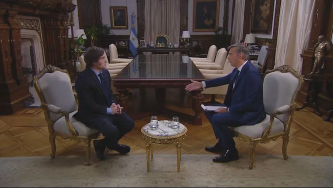 Milei: “Me encantaría meterle el último clavo al cajón del kirchnerismo con Cristina adentro” Milei: “Me encantaría meterle el último clavo al cajón del kirchnerismo con Cristina adentro”
