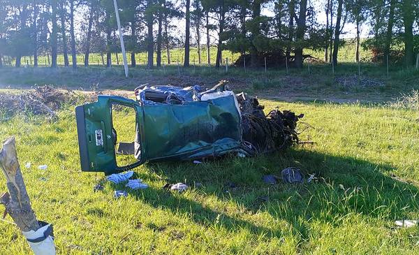 Ruta 3 sur: un joven murió al chocar un camión y un utilitario - La Nueva