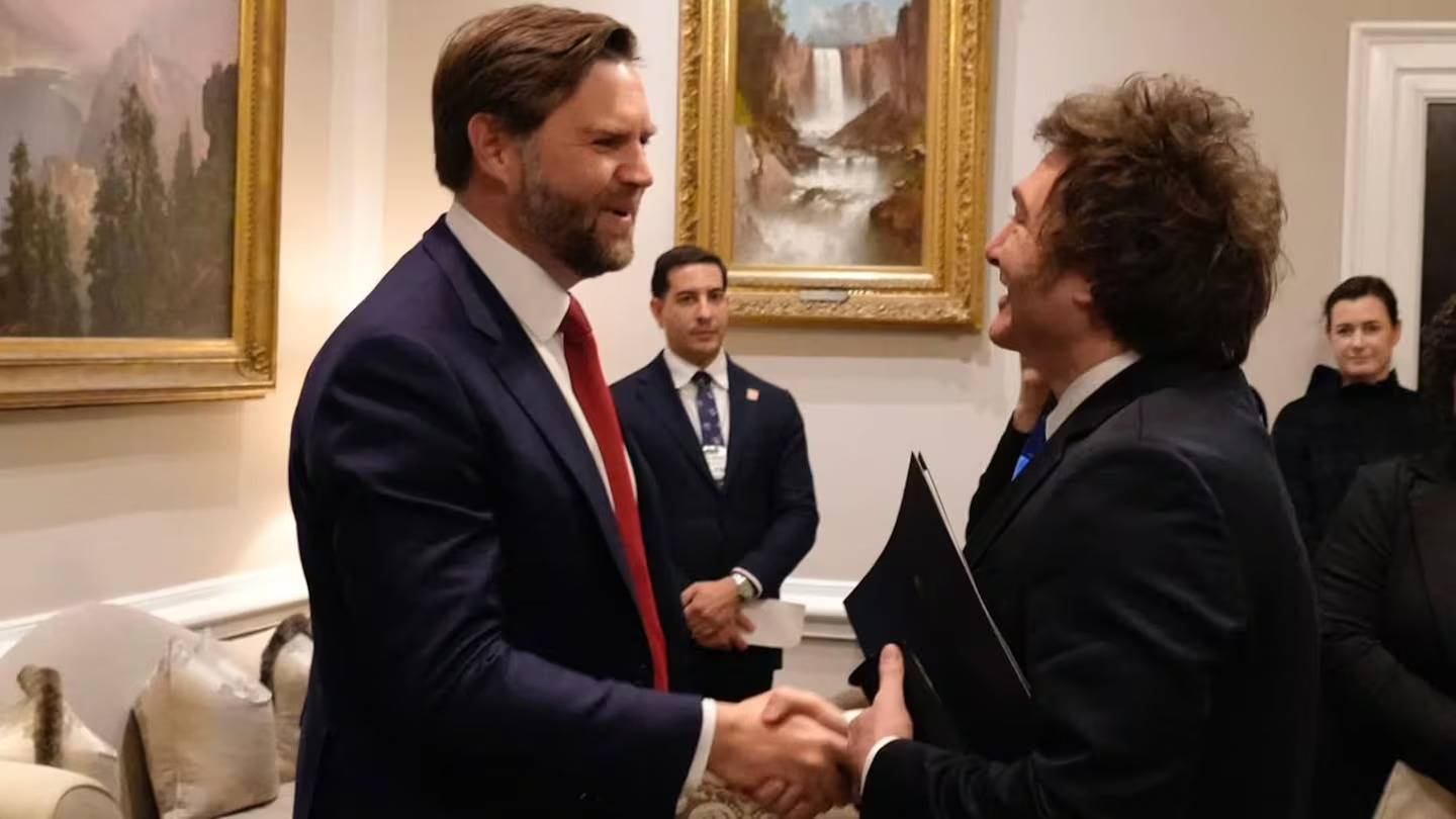 El vicepresidente de EE.UU. visitará la Argentina en noviembre para reunirse con Milei