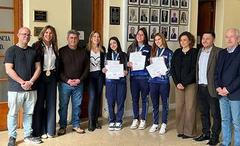 El CD reconoció a las patinadoras rosaleñas que representarán al país en el Mundial de Patinaje