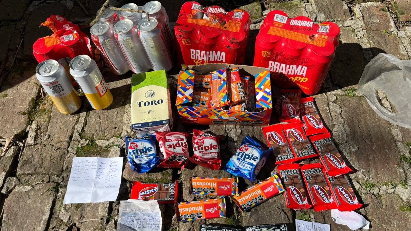 Robó en la cantina de un club y escondió la mercadería en un pozo