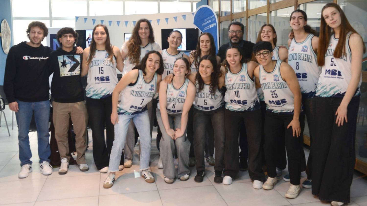 Se presentó Unión Bahía: "Era una cuota pendiente que teníamos en la Capital del Básquet"