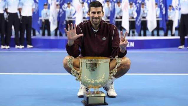"Prueba de que todavía puedo jugar al más alto nivel", dijo Djokovic, tras ganar el ATP 500 de Beijing