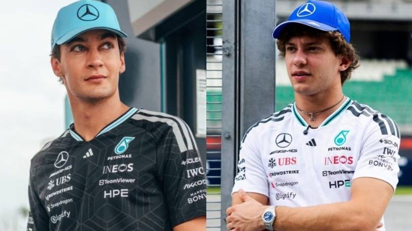 La sanción a Russell en el GP de Singapur que puede encaminar a Antonelli al título