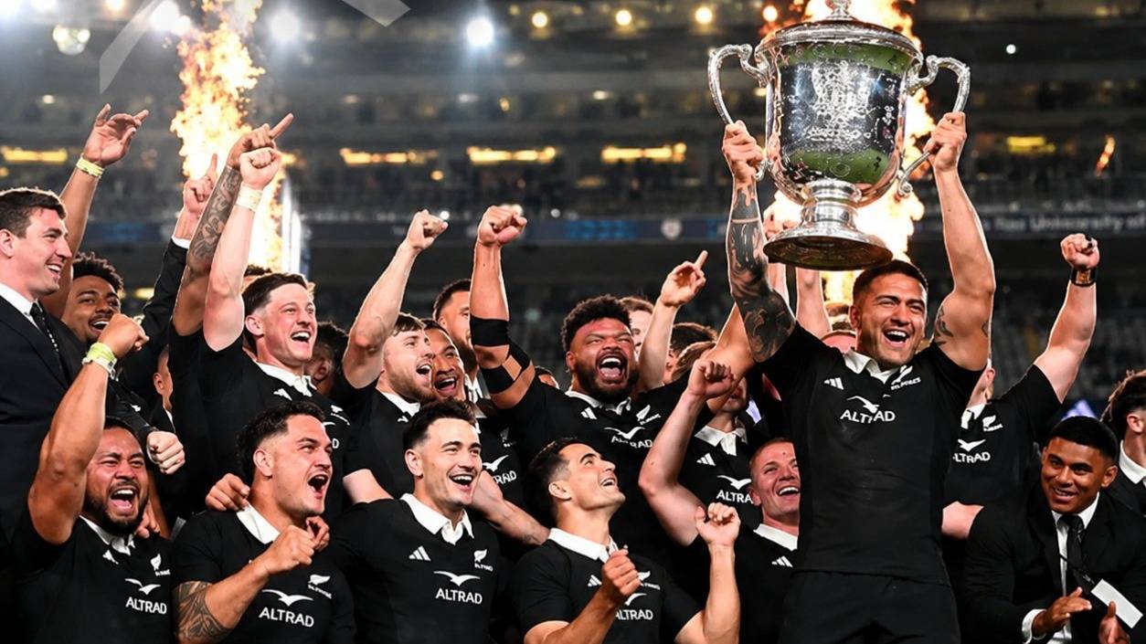 Copa Bledisloe: los All Blacks dominaron a Australia y retuvieron el trofeo