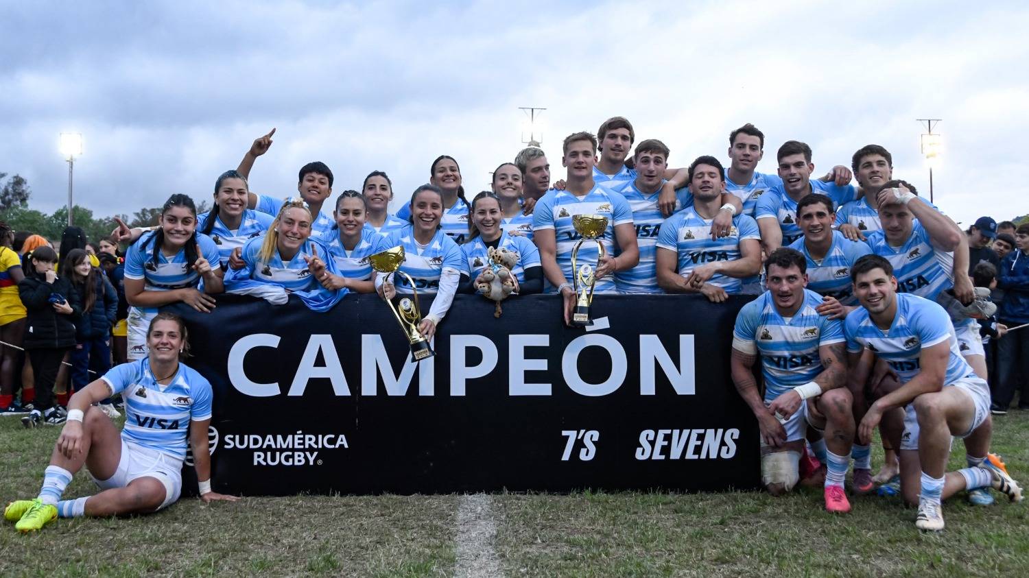 Los Pumas 7’s y Las Yaguaretés se consagraron campeones sudamericanos