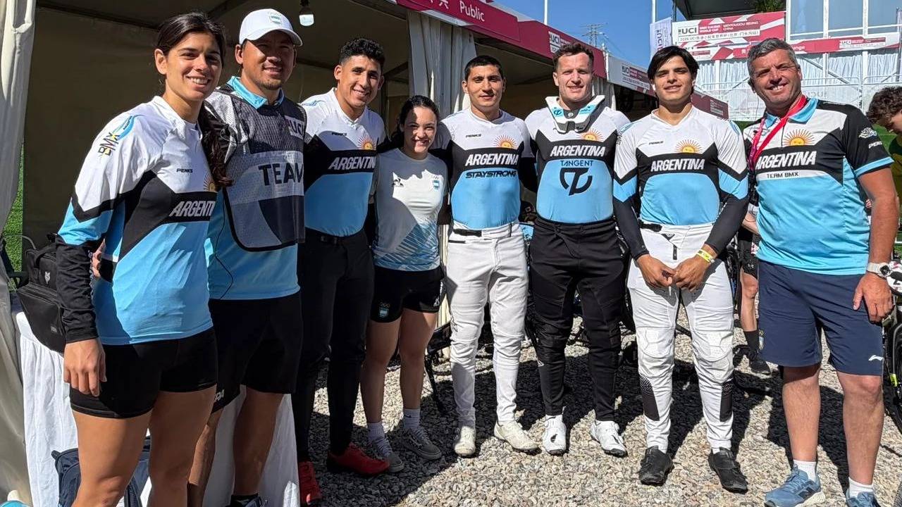 La bahiense Agustina Cavalli comenzó a sumar puntos para el ranking olímpico del BMX Racing