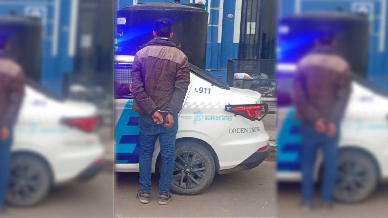 Se quiso retirar sin pagar, agredió a un mozo y fue detenido 