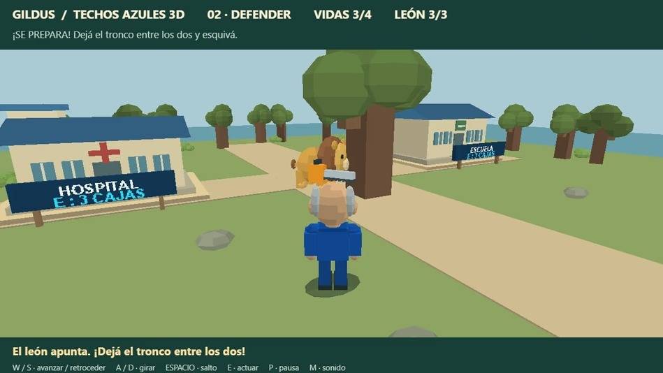 "Gildus", el increíble videojuego formoseño en el que Insfrán pelea contra un león con una motosierra