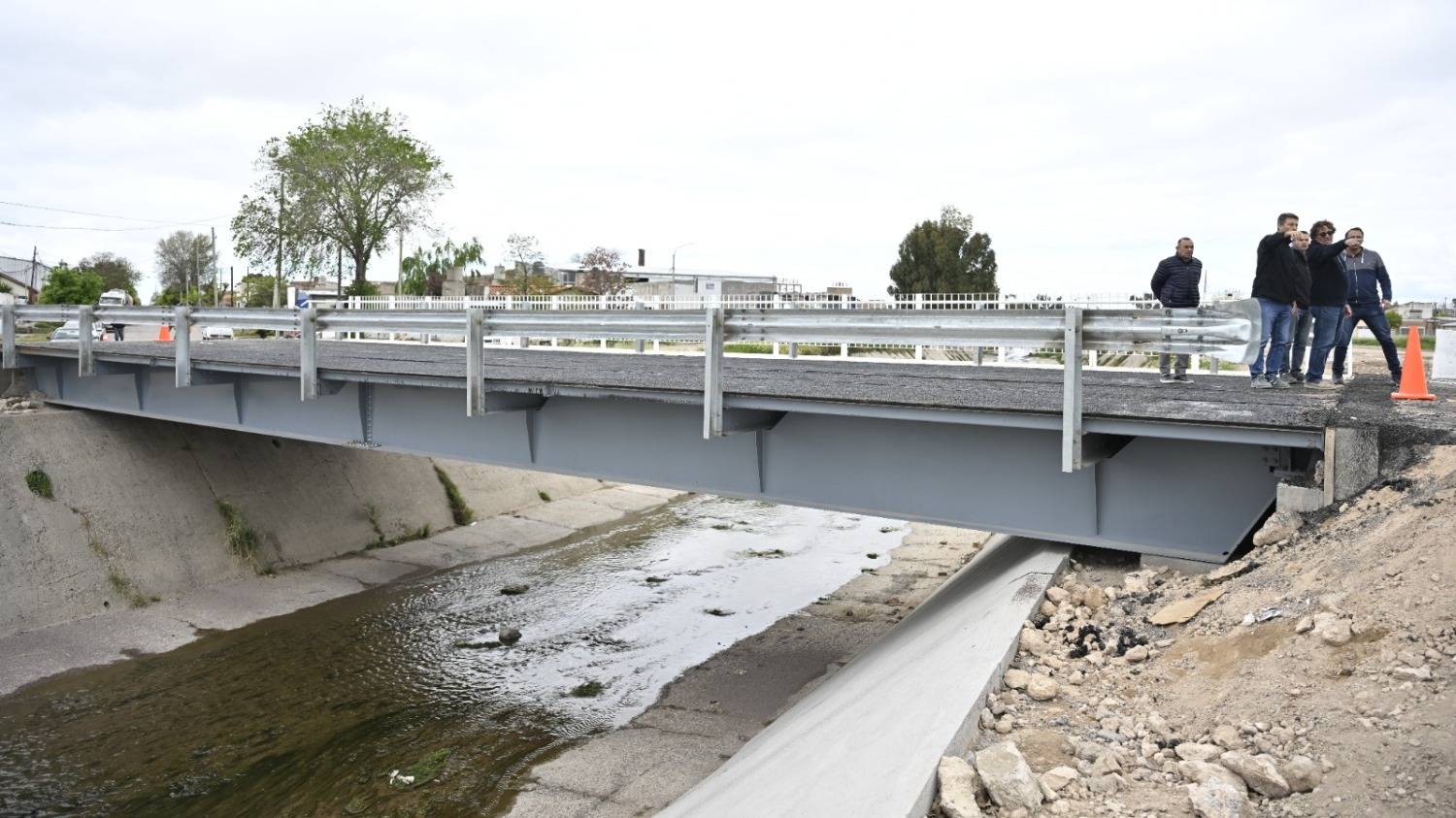 Canal Maldonado: habilitaron el puente de Líbano y cambian los recorridos de colectivos