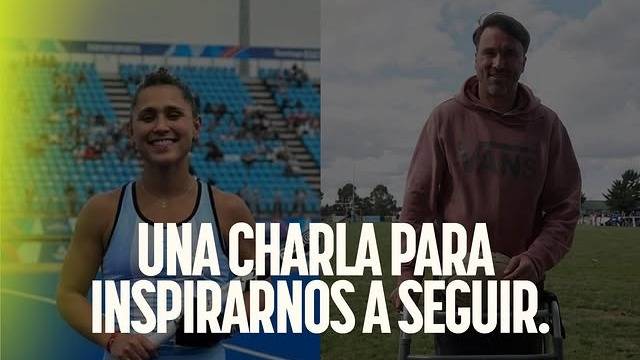 De levantar la Copa del Mundo a contar su historia en Bahía: una noche con Agustina Gorzelany junto al "Ruso" Marini