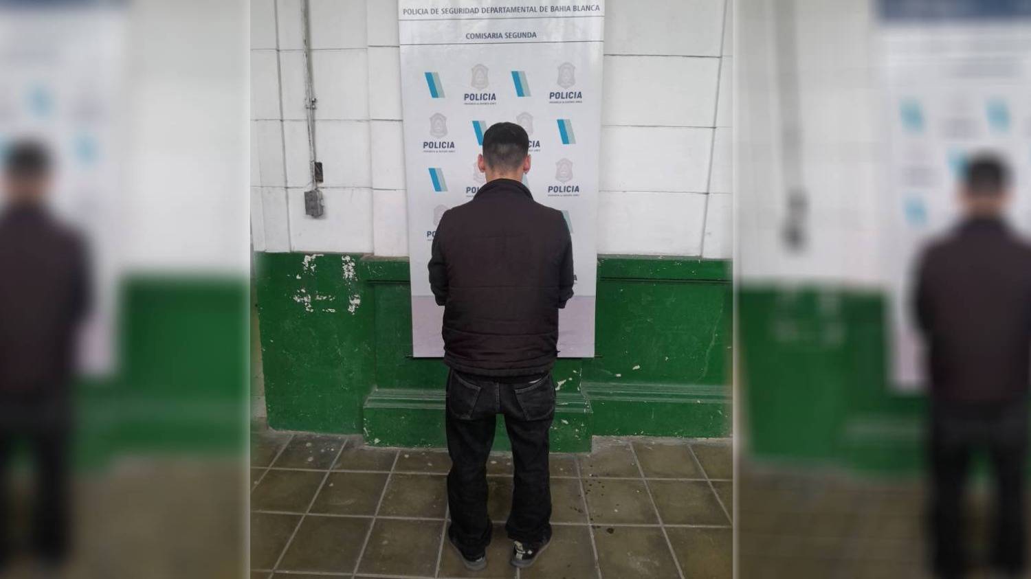 Detuvieron a un hombre en las puertas del domicilio que tenía una perimetral