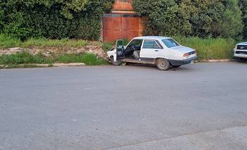 Pigüé: un hombre robó un auto, chocó y sufrió serias lesiones 